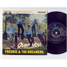 FREDDIE AND THE DREAMERS Over You / Come Back When You're Ready / Kansas City / I'm A Hog For You (Columbia) UK 1963 PS EP