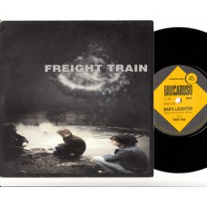 FREIGHT TRAIN Man's Laughter / Head On A Plate (Bam Caruso 31) UK 1985 PS 45