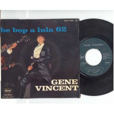 GENE VINCENT Be Bop A Lula 62 EP (Capitol) French PS EP