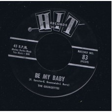 GEORGETTES Be My Baby (HIT) USA 1963 45