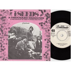 SEEDS A Thousand Shadows / The March Of The Flower Children (GNP Crescendo GNP 394) Holland 1967 PS 45