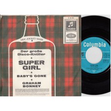 GRAHAM BONNEY Super Girl (Columbia C 23234) Germany AS 45