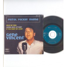 GENE VINCENT - Pistol Packin' Mama +3 (Capitol) French EP CD