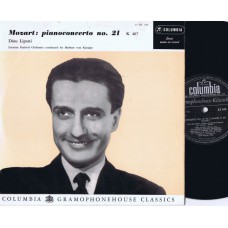 Mozart DINU LIPATTI Pianoconc. #21 (Columbia HC 140) Holland 10" LP