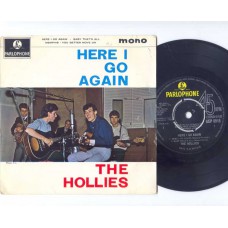 HOLLIES Here I Go Again +3 (Parlophone) UK PS EP