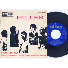 HOLLIES I Can't Let Go +3 (Odeon) Spain PS EP