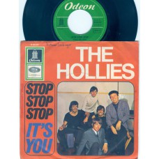 HOLLIES Stop Stop Stop / It's You (Odeon 23317) Germany 1966 PS 45