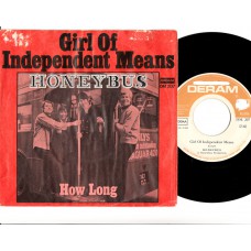 HONEYBUS Girl Of Independent Means / How Long (Deram DM 207) Germany 1968 PS 45