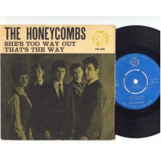 HONEYCOMBS - She's Too Way Out / That's the Way (PYE 7N 301) Sweden 1965 PS 45