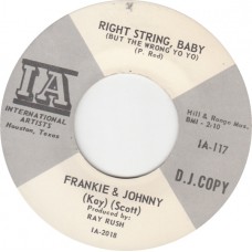 FRANKIE AND JOHNNY Right String Baby (International Artists) USA