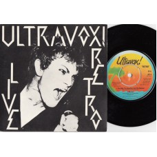 ULTRAVOX Live EP (Island) UK 1977 PS EP