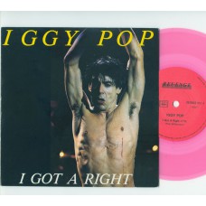 IGGY POP I Got A Right (Revenge) French PS 45