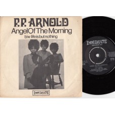 P.P. ARNOLD Angel Of The Morning / Life Is But Nothing (Immediate 067) Sweden 1968 PS 45