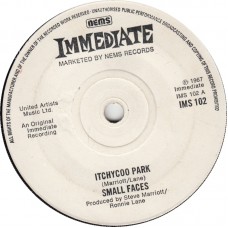 SMALL FACES Itchycoo Park / My Way Of Giving (Immediate 102) UK 1967 45