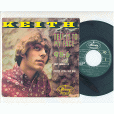 KEITH 98.6 +3 (Mercury 126220) French PS 1967 EP