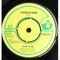 KEVIN AYERS Caribbean Moon (Harvest) UK 45