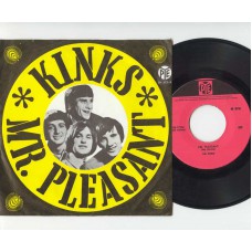 KINKS Mr. Pleasant / This Is Where I Belong (PYE) Holland 1967 PS 45