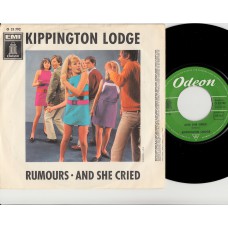 KIPPINGTON LODGE Rumours / And She Cried (Odeon) Germany 1968 PS 45