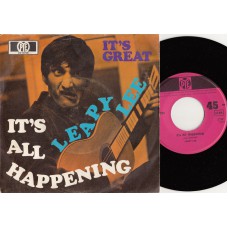 LEAPY LEE It's All Happening / It's Great (PYE DV 14796) Germany PS 45