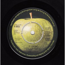 JOHN LENNON 9 Dream (Apple 6003) UK 1974 45