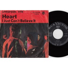 LIVERPOOL FIVE Heart (RCA Victor) Holland 1966 PS 45