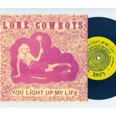 LONE COWBOYS You Light Up My Life (No Label) USA PS 45
