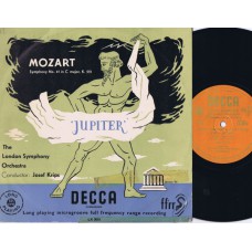 Mozart JOSEF KRIPS London Symph. Orch. (Decca LX 3010) UK 10" LP