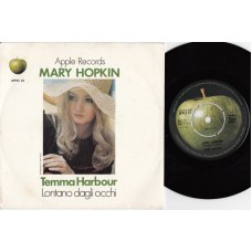 MARY HOPKIN Temma Harbour / Lontano Dagli Occhi (Apple 22) UK 1970 PS 45