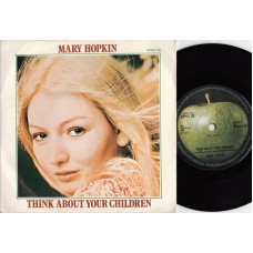 MARY HOPKIN Think About Your Children / Heritage (Apple 30) UK 1970 PS 45