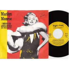 MARILYN MONROE I Wanna Be Loved By You ('89 Remix) (Zyx) Germany
