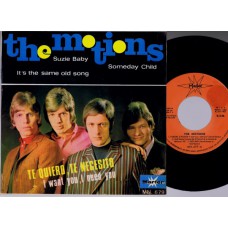 MOTIONS I Want You I Need You / Suzie Baby / Someday Child / It's The Same Old Song (Marfer Records MN 679) Spain 1967 PS EP