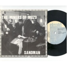 MINERS OF MUZO Sandman / Night Of The Miner / Red Hot Sun (Eksakt 038) Holland 1988 PS 45