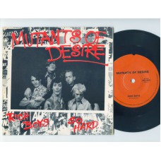 MUTANTS OF DESIRE Rich Boys / So Hard (No Label PRS-13827) Australia 1985 PS 45