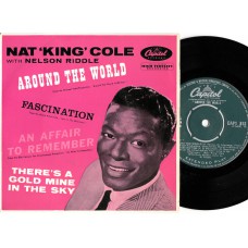 NAT KING COLE Around The World +3 (Capitol) UK PS EP