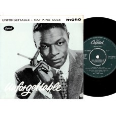 NAT KING COLE Unforgettable EP (Capitol) UK 1960 PS EP