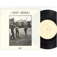 NEW ORDER Dreams Never End / Truth / Senses / I.C.B. (No Label no #) UK PS EP (Joy Division)