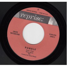 JACK NITZSCHE Rumble / Theme For A Broken Heart (Reprise 20225) USA 1963 45