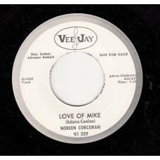 NOREEN CORCORAN A Guy Is A Guy (Vee Jay VJ 529) USA 1964 promo 45