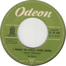 BEATLES I Want To Hold Your Hand (Odeon) Germany 1963 45