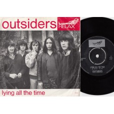 OUTSIDERS Lying All The Time / Thinking About Today (Relax 45004) Holland 1966 PS 45