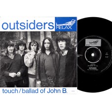 OUTSIDERS Touch / Ballad of John B (Relax 45016) Holland 1966 PS 45