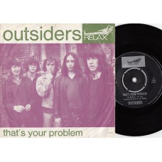 OUTSIDERS Keep On Trying / That's Your Problem (Relax 45006) Holland 1966 PS 45