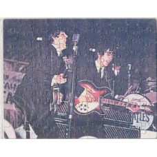 BEATLES Paul and George (Jigsaw Puzzle) 24.5 X 19 cm 110 pieces