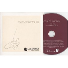 PAUL MCCARTNEY Fine Line / Comfort of Love (Parlophone) UK 2005 Single CD