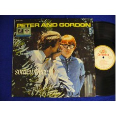 PETER AND GORDON Somewhere (Columbia SMC 74229) Germany 1966 LP