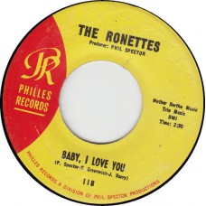 RONETTES Baby I Love You / Miss Joan and Mr. Sam (Philles 118) USA 1964 45