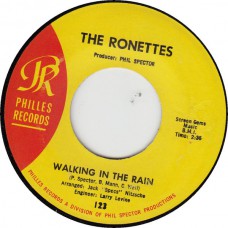 RONETTES Walking In The Rain / How Does It Feel (Philles 123) USA 1964 45