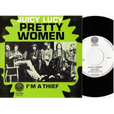 JUICY LUCY Pretty Woman / I'm A Thief(Vertigo) Belgium 1970 PS 45