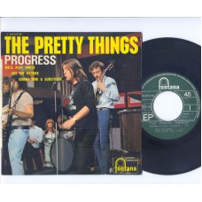 PRETTY THINGS - Progress / We'll Play House / Get The Picture / Gonna Find A Substitute (Fontana 465353) France 1967 PS EP