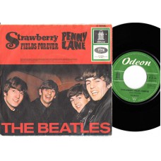 BEATLES Strawberry Fields Forever (Odeon) Germany PS 45